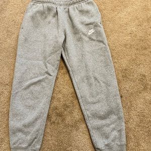 Nike men’s grey sweat pants